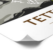 Tettegouche Staat Park Minnesota Vintag Poster (Ecke)