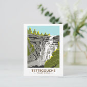 Tettegouche Staat Park Minnesota Vintag Postkarte (Stehend Vorderseite)