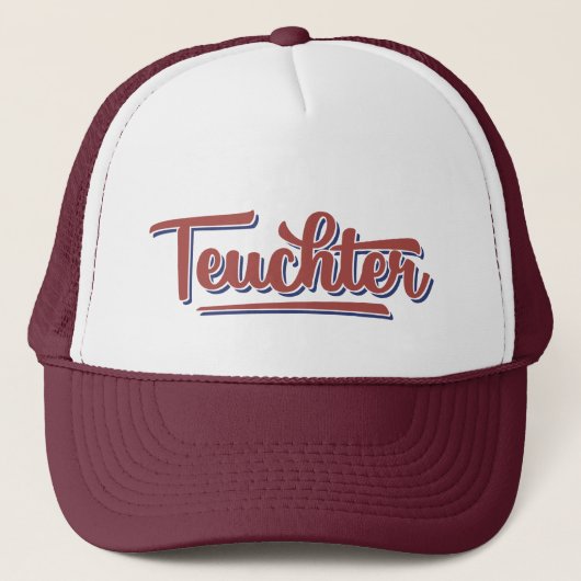 Teuchter, Doric Dialect Trucker Hat, Schottin Truckerkappe (Vorderseite)