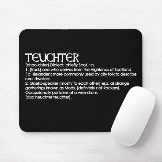 Teuchter Mousepad (Mit Mouse)