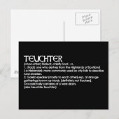 Teuchter Postkarte (Vorne/Hinten)