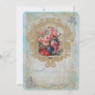 Teuerste - Einladungskarte / Leere Karte