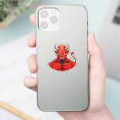 Teufel  aufkleber (Telefon)