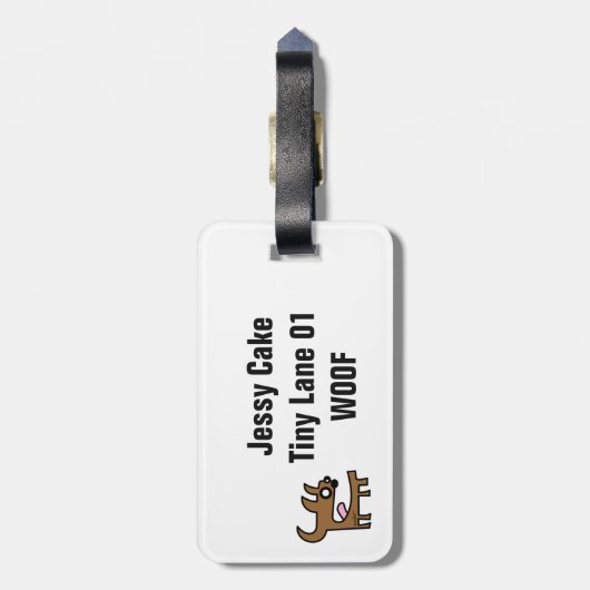 Teufel-chichi Reise-Umbau Gepäckanhänger (Rückseite vertikal)