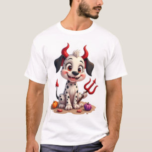 Teufel Dalmatiner Unfug T-Shirt