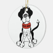 Teufel-Däne-Verzierung Keramik Ornament (Links)