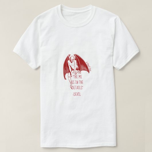 Teufel/Details _ Ein MisterP-Shirt T-Shirt (Design vorne)