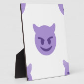 Teufel Emoji Fotoplatte (Seite)