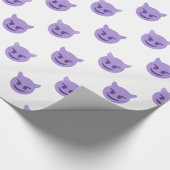 Teufel Emoji Geschenkpapier (Ecke)