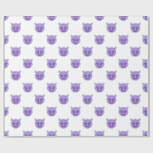 Teufel Emoji Geschenkpapier (Flach)