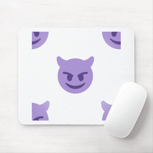 Teufel Emoji Mousepad (Mit Mouse)