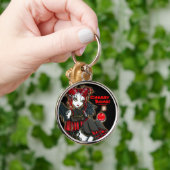 Teufel-Fee-Schlüsselanhänger "Abigails" gotischer Schlüsselanhänger (Hand)