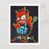 Teufel-Felsen Postkarte (Vorderseite)