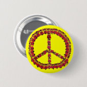 Teufel für Friedensknopf Button (Vorne & Hinten)