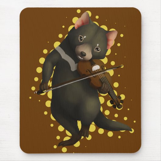 Teufel ging unten zu Georgia Mousepad (Vorne)