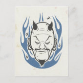 Teufel Head Postkarte (Vorderseite)