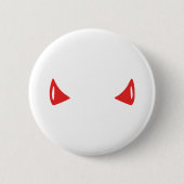 Teufel-Hörner Button (Vorderseite)