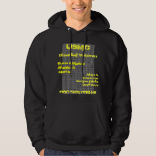 Teufel-Hund-USMC durch Sean L Spanlger Hoodie