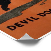 Teufel Hunden Poster (Ecke)