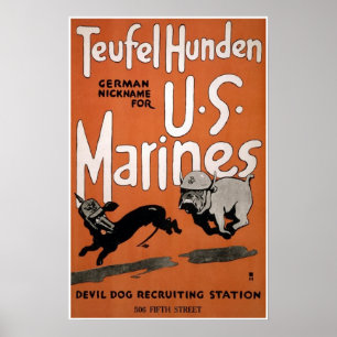 Teufel Hunden Poster
