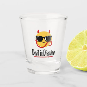 Teufel in verkleidung Emoji Hot Trendy Funny Schnapsglas