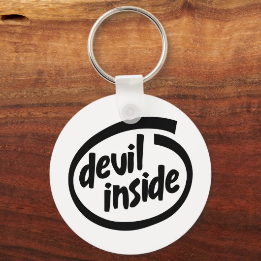 Teufel Inside Schlüsselanhänger (Vorderseite)