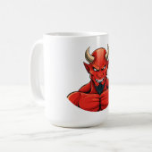 Teufel  kaffeetasse (Vorderseite Links)