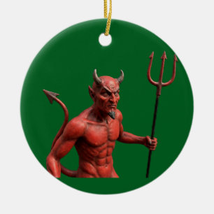 Teufel Keramik Ornament
