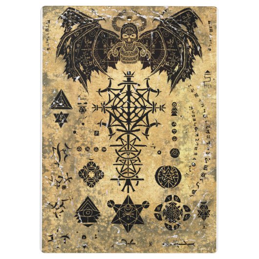 Teufel Klemmbrett (Rückseite)