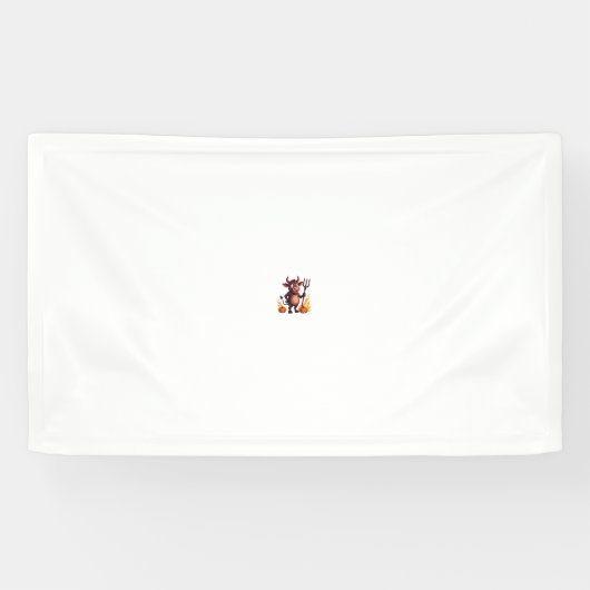 Teufel Kuh Unfug Banner (Horizontal)