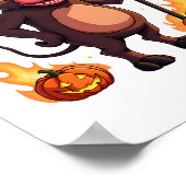 Teufel Kuh Unfug Poster (Ecke)