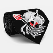 Teufel-Mädchen Krawatte (Gerollt)