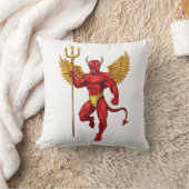 Teufel mit Dreizack Kissen (Decke)
