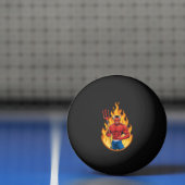 Teufel mit Dreizack Tischtennisball (Netto)