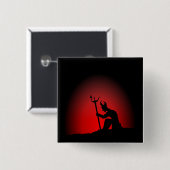 Teufel-Nachsinnen über Button (Vorne & Hinten)