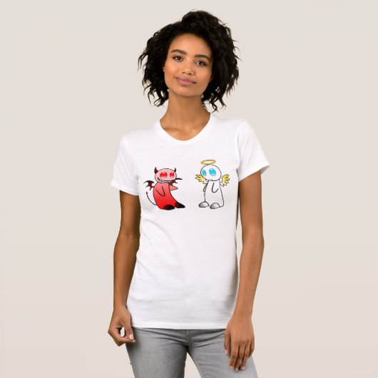 Teufel oder Engel T-Shirt (Vorne ganz)