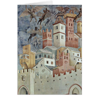 Teufel-städtische Landschaft durch Giotto Di