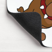 Teufel-Stier-Hundevoller Körper (addieren Sie Mousepad (Ecke)