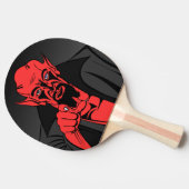 Teufel Tischtennis Schläger (Seitenansicht)
