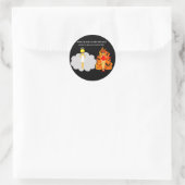 Teufel und Engel Stickers (Tasche)