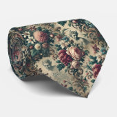 Teufel von Dandy - Gotisch Viktorianisch Krawatte (Gerollt)