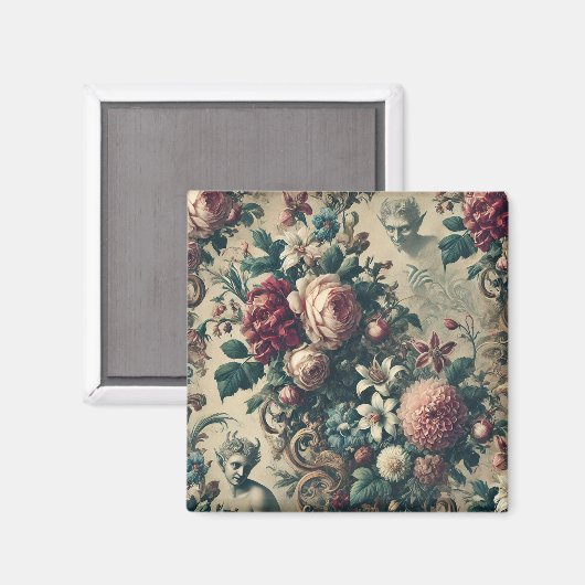 Teufel von Dandy - Gotisch Viktorianisch Magnet (Vorderseite/Rückseite)