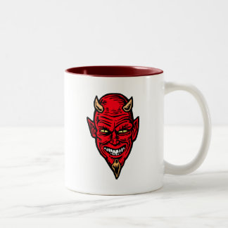 Teufel Zweifarbige Tasse