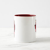 Teufel Zweifarbige Tasse (Mittel)