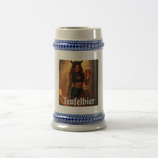 Teufelbier: straight from hell bierglas