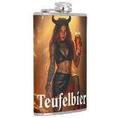 Teufelbier: straight from hell flachmann (Rechts)