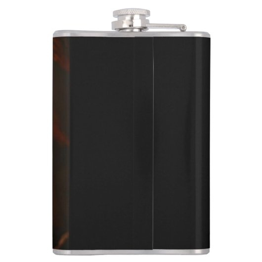 Teufelbier: straight from hell flachmann (Rückseite)