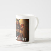 Teufelbier: straight from hell porzellantasse (Vorderseite Rechts)