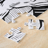Teufelgesicht Puzzle (Seite)
