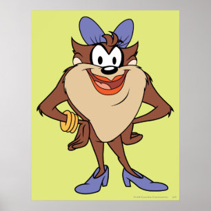 Teufelin in Farbe Poster